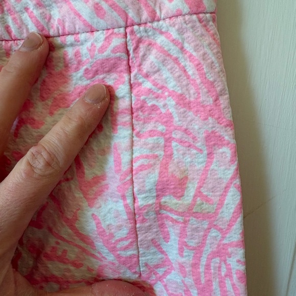Lilly Pulitzer Pink Patterned Women's Skirt - Picture 4 of 4